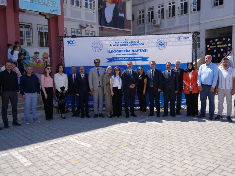 Adıyaman'da ilköğretim haftası coşkuyla başladı